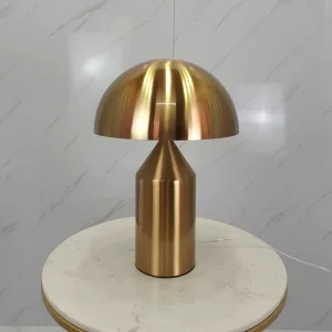 Modern Luxury Table Lamps Living Room Sofa Metal Mushroom Lamp Bedroom Bedside Light Indoor Room Decor Lighting