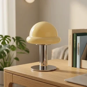 Modern Metal Decorative Touch Control Rechargeable LED Table Lamp for Bedrooms