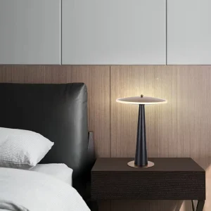Modern Metal Flexible LED UFO Bedside Lamp for Living Room Study and Bedroom Designer Decorative Table Lamp