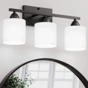 Modern Metal Minimal Toilet LED Mirror Headlight Foldable Rocker Mirror Light Bathroom Cabinet Wall Dresser Lighting
