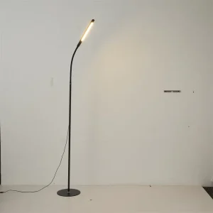Modern Metal Remote Control LED Floor Lamp with 108 LEDs Bright Standing Desk Lamp for Bedroom and Living Room