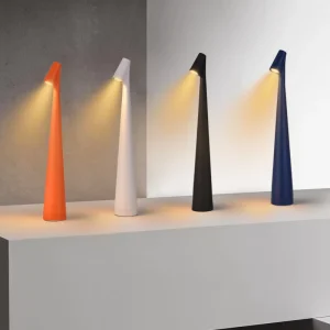 Modern Minimalism Touch Control Battery Powered Charging Desk Lamp High end Night Light Lighting