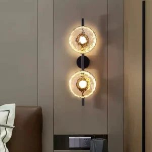 Modern Minimalist Art Wall Lamps Designer Decorative Bedside Lamps for Hotels Restaurants Living Rooms Corridors Bedrooms