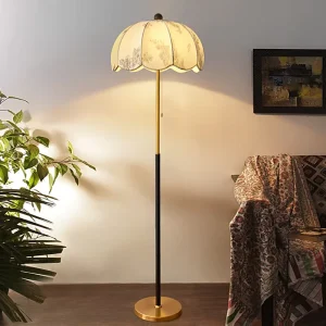 Modern Minimalist Contemporary LED Floor Lamp with Adjustable Height and Easy Installation for Bedroom Study Living Room