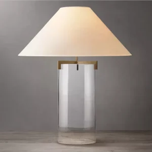 Modern Minimalist Desk Night Table LED Lighting Simple Metal Ball Reading Study Lights Gold Finish White Shade