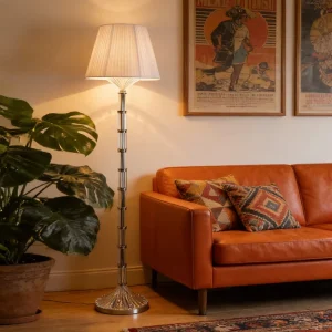 Modern Minimalist Floor Lamp Suitable for Living Room and Bedroom French Style Bedside Lamp