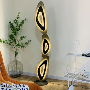Modern Minimalist Nordic Creative E27 Metal Led Floor Lamp with Adjustable Height Warm Light for Bedroom Headboard Decoration