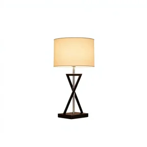 Modern Minimalist Style Creative Table Lamp Living Room Bedroom Ironwork Design Decorative Lighting Mid Century Warm Glow