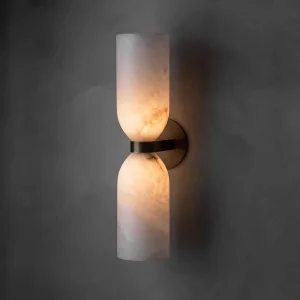 Modern Minimalist Style Mica Stone LED Wall Lamp Decoration for Bedroom and Living Room Background Lighting
