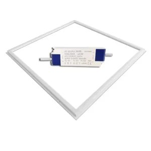 Modern New Energy Large 2×2 Back Lit Smart Recessed Switch CCT Adjustable Two Tri Color 36W 48W Aluminum LED Panel Light