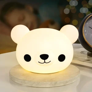 Modern New LED Night Light Touch Thin Table Lamp for Bedroom Mini Size Silicone for Promotion