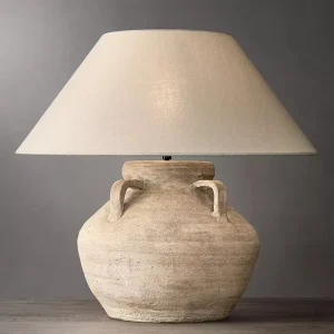 Modern Nordic Desk Lamp China Flower Pattern Ceramic Table Lamp for Living Room Hotel Bedroom