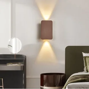Modern Nordic LED Wall Lamp Iron Warm White Gold Black Wall Mounted Bedroom Bedside Light Staircase Corridor Living Room TV