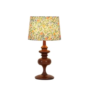 Modern Nordic Portable LED Wooden Table Lamp for Living Room Warm White Light