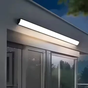 Modern Outdoor IP65 Aluminum+Acrylic LED Wall Light Garden Exterior Decorative Lighting 18W 24W 36W 48W Linear Wall