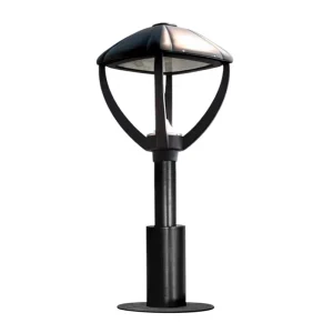 Modern Outdoor LED Garden Light 60W IP65 Waterproof Street Lighting Aluminum AC Power Supply 2700K Soft Warm White 3300 Lumens