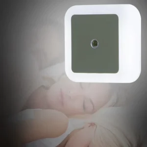Modern Plastic LED Baby Night Lamp with Sensor Control Warm White Light for US EU UK
