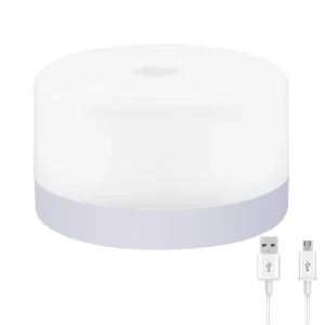 Modern Plastic Rechargeable Wireless Touch Control Dimmable LED Night Light USB Charging Stepless Adjustable Brightness for