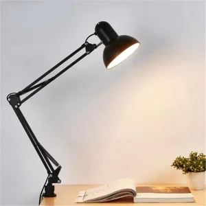 Modern Portable Decorative Metal Desk Light Table Lamp Bedroom Bedside Desk Lamp