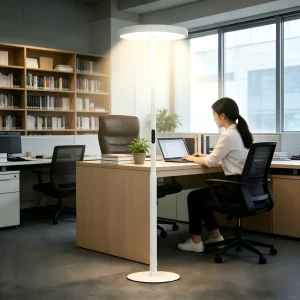 Modern Reading Room Office Lights Floor Lamps Vertical Floor Lamp Decoration Aluminum Standard Dimmable LED Floor Lamp