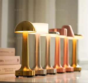 Modern Retro Charging Atmosphere Bedroom Bar Lamp Creative Cross Border Coffee Luxury Shop Restaurant Decor New Desk Lamp