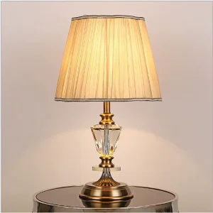 Modern Scandinavian Adjustable LED Desk Lamp with AC Powered Fabric Shade for Bedroom Bedside Study Home Decor