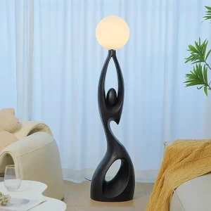 Modern Simple Creative Human Shaped Floor Lamp Next to the Living Room Sofa Light Luxury Bedroom Medieval Atmosphere Lamp
