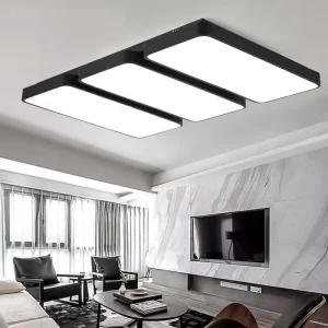 Modern Simple LED Surface-Mounted Ceiling Light with Ra 90 220V for Living Room Hall Bedroom