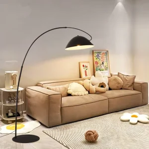 Modern Simple Living Room Iron Metal Floor Lamp Creative Hotel Lamp