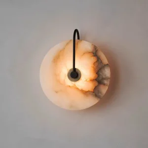 Modern Simple Luxury Marble Natural Wall Lamps Living Room Bedroom Indoor Decorative Lighting Mounted LED Wall Light