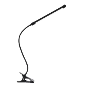 Modern Simple USB Powered 5V Flexible Arm Clamp LED Desk Lamp with 3 Modes Dimmable for Home Office