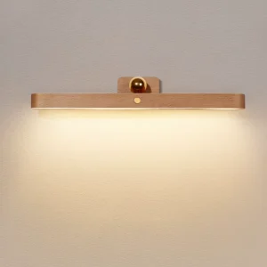 Modern Simplicity LED Solid Wood Wall Lamp Northern Europe Design Smart Home Wall Lighting for Bedroom Bedside Living Room Study