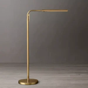 Modern Stainless Steel LED Floor Lamp for Living Room Reading Corner Light Minimalist Villa Apartment Lighting Supplier OEM ODM