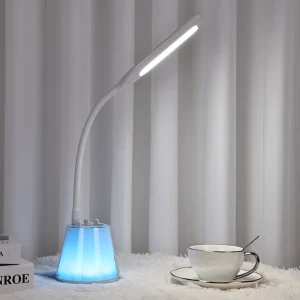 Modern Study Desk Lamp with Eye Caring LED Design Touch Control for Reading Room and Work Use