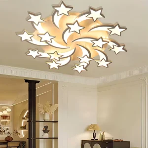 Modern Style Acrylic 60W LED Ceiling Light IP33 High Quality for Living Room Dining Room Office Remote Control
