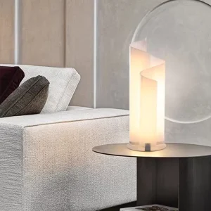 Modern Style Decorative Bedroom Living Room Desk Lighting Acrylic LED Table Lamp
