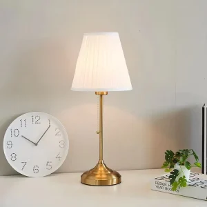 Modern Style E27 Table Lamp for Bedroom Bedside Reading & Living Room AC Power Rattan Shade