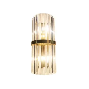Modern Style LED Crystal Wall Lamp Bright Simple Design with Brass Bracket for Indoor & Outdoor Use for Home Decor Living Room
