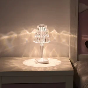 Modern Table Lamp LED Night Light Creative Luxury for Bedroom Restaurant Battery Plug-in Power Options