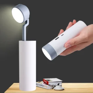 Modern Three Speed Touch Dimming Adjustable DC USB Charging LED Smart Desk Lamp B22 Bulb High CRI 95 6500K Color Temperature Eye