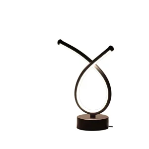 Modern Touch Control LED Desk Lamp for Luxury Hotel Home Office Decor USB Plug In Dimmable Lighting Electric Power Simple Design