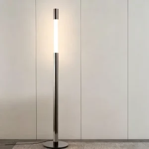 Modern Touch Control LED Floor Lamp Dimmable 3000K Warm White for Hotel Decor