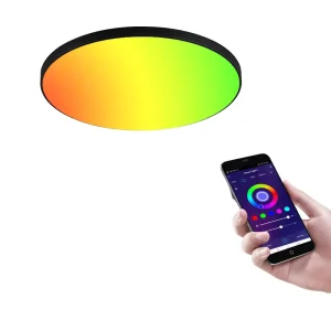 Modern Tuya Smart RGB WiFi LED Ceiling Light for Living Room IP54 Rated 5 Year Warranty Customized Color Flicker Free No Noise