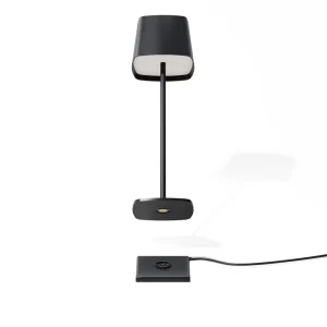 Modern USB Rechargeable Desk Lamp Wireless Charging Base Magnetic LED Table Lamp Hotel Decor Art Nordic Cordless Table Lamp