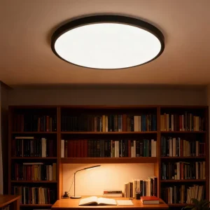 Modern Ultra Thin Surface Mounted Round Remote Control Led Ceiling Lights Modern Home LED Ceiling Lamp for Home Living Room