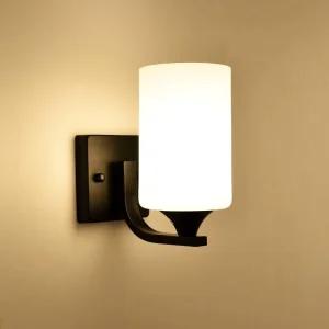 Modern Vintage Style LED Wall Lamp with Iron Bracket Switch Control 3-Year Warranty Indoor Light Fixture