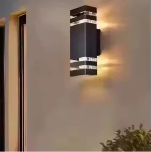 Modern Wall Lamp Outdoor Exterior Waterproof Home Hotel Villa Decorative Lighting Black Aluminum Wall Lights