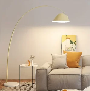 Modern White Black LED Metal Floor Lamp for Living Room Hotel Villa Showroom Decor