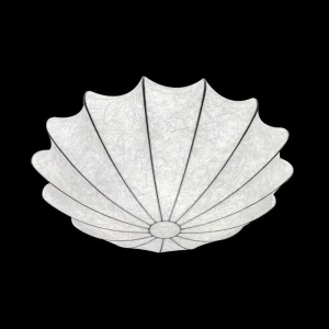 Modern White Indoor LED Ceiling Light Chinese Rustic Silk Pendant Lamp for Home Decor for Living Room