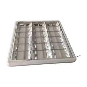 Modern Wide 85 265V T8 LED G13 Grille Ceiling Light 60×60 600×600 2ft 4ft 2X9W 2X18W Aluminum+Iron 6000K Daylight 5 Year